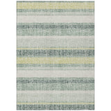 Addison Chantille ACN2122 Stripes Machine Made Transitional Seafoam Rug