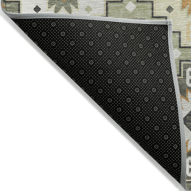 Addison Chantille ACN2123 Ethnic Machine Made Transitional Fern Rug