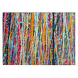 Addison Chantille ACN2125 Stripes Machine Made Transitional Orange Rug