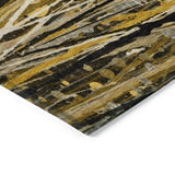 Addison Chantille ACN2126 Stripes Machine Made Transitional Brown Rug