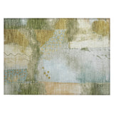 Addison Chantille ACN2127 Modern Machine Made Transitional Green Rug