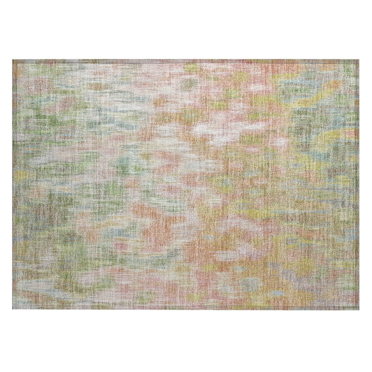 Addison Chantille ACN2129 Abstract Machine Made Transitional Coral Rug