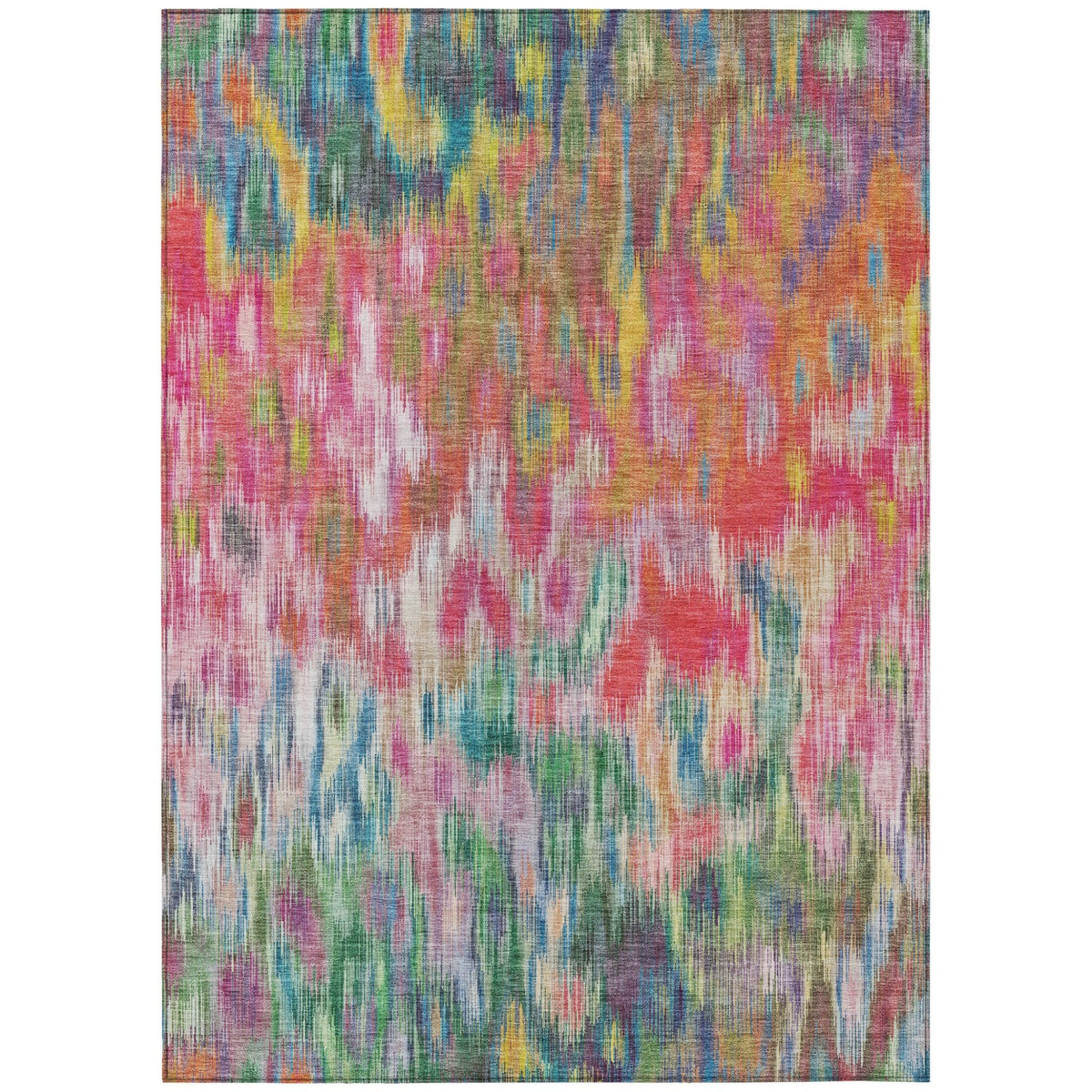 Addison Chantille ACN2129 Abstract Machine Made Transitional Pink Rug