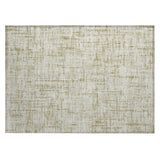 Addison Chantille ACN2130 Stripes Machine Made Transitional Beige Rug
