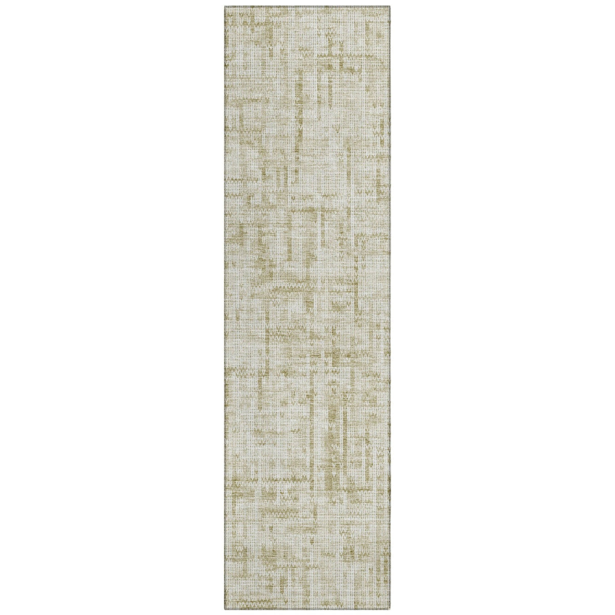 Addison Chantille ACN2130 Stripes Machine Made Transitional Beige Rug
