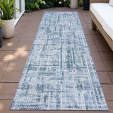 Addison Chantille ACN2130 Stripes Machine Made Transitional Blue Rug