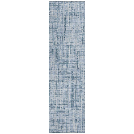 Addison Chantille ACN2130 Stripes Machine Made Transitional Blue Rug