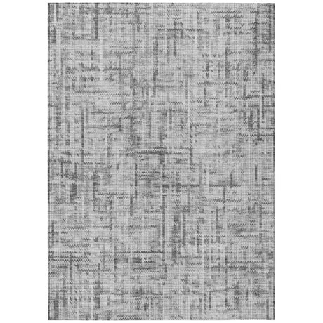 Addison Chantille ACN2130 Stripes Machine Made Transitional Gray Rug