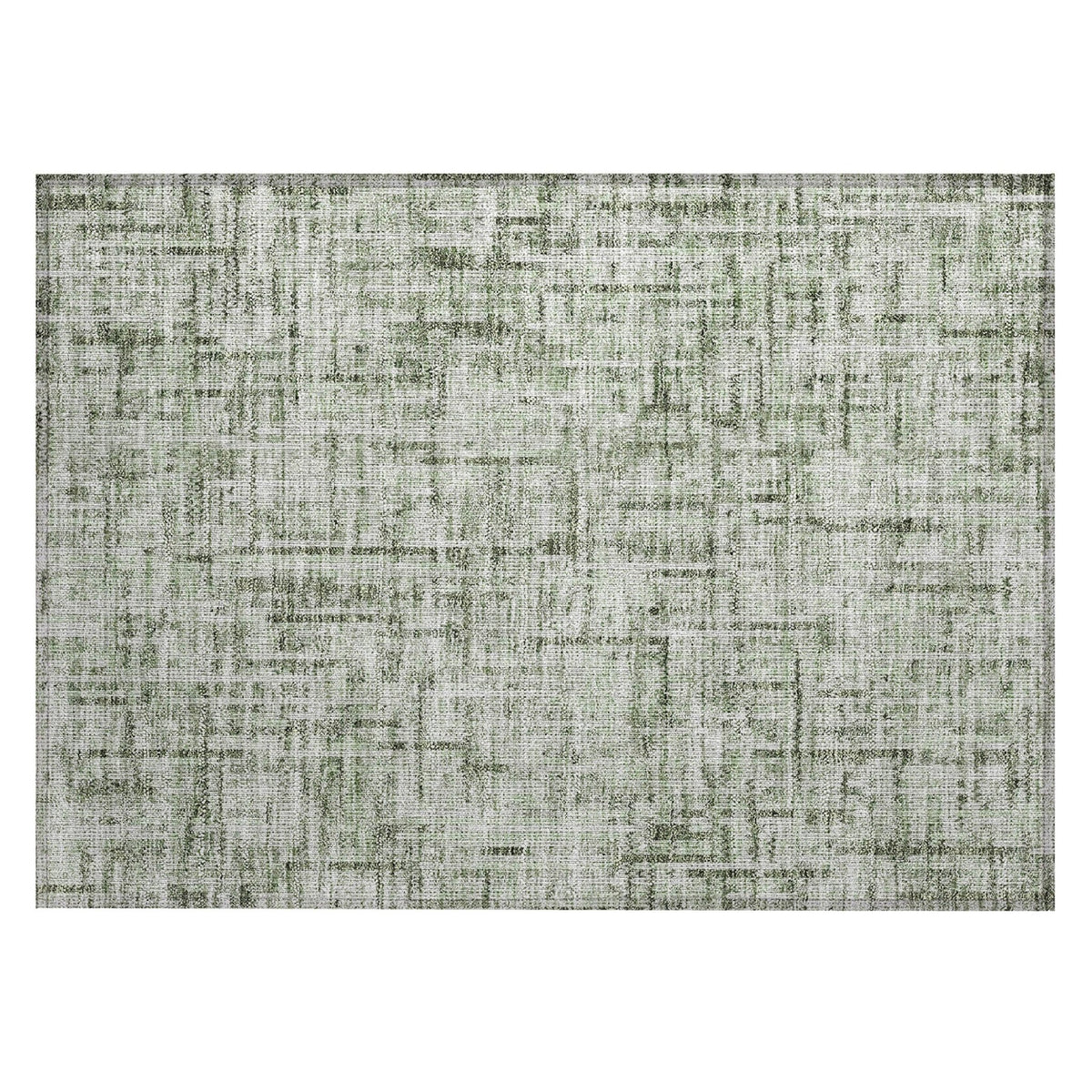 Addison Chantille ACN2130 Stripes Machine Made Transitional Green Rug