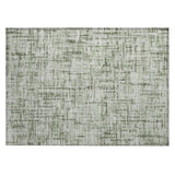 Addison Chantille ACN2130 Stripes Machine Made Transitional Green Rug