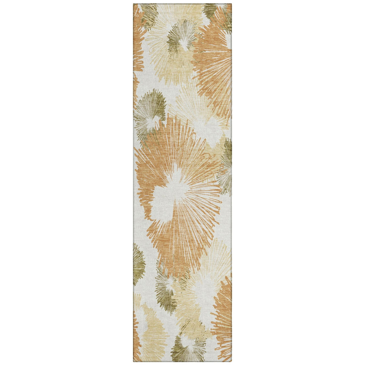 Addison Chantille ACN2132 Floral Machine Made Transitional Coral Rug