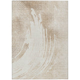 Addison Chantille ACN2133 Swirls Machine Made Transitional Brown Rug