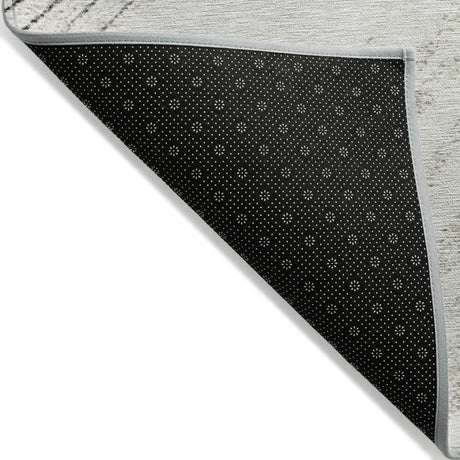 Addison Chantille ACN2133 Swirls Machine Made Transitional Ivory Rug