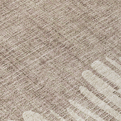 Addison Chantille ACN2135 Stripes Machine Made Transitional Brown Rug