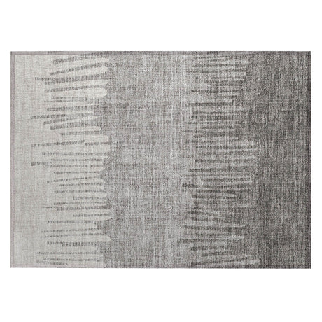 Addison Chantille ACN2135 Stripes Machine Made Transitional Gray Rug