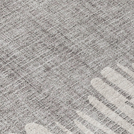 Addison Chantille ACN2135 Stripes Machine Made Transitional Gray Rug