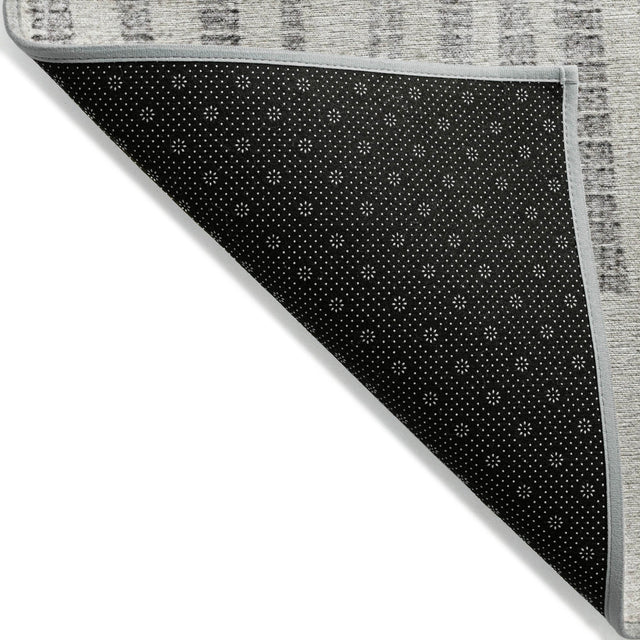 Addison Chantille ACN2135 Stripes Machine Made Transitional Gray Rug