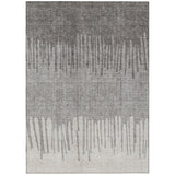 Addison Chantille ACN2135 Stripes Machine Made Transitional Gray Rug
