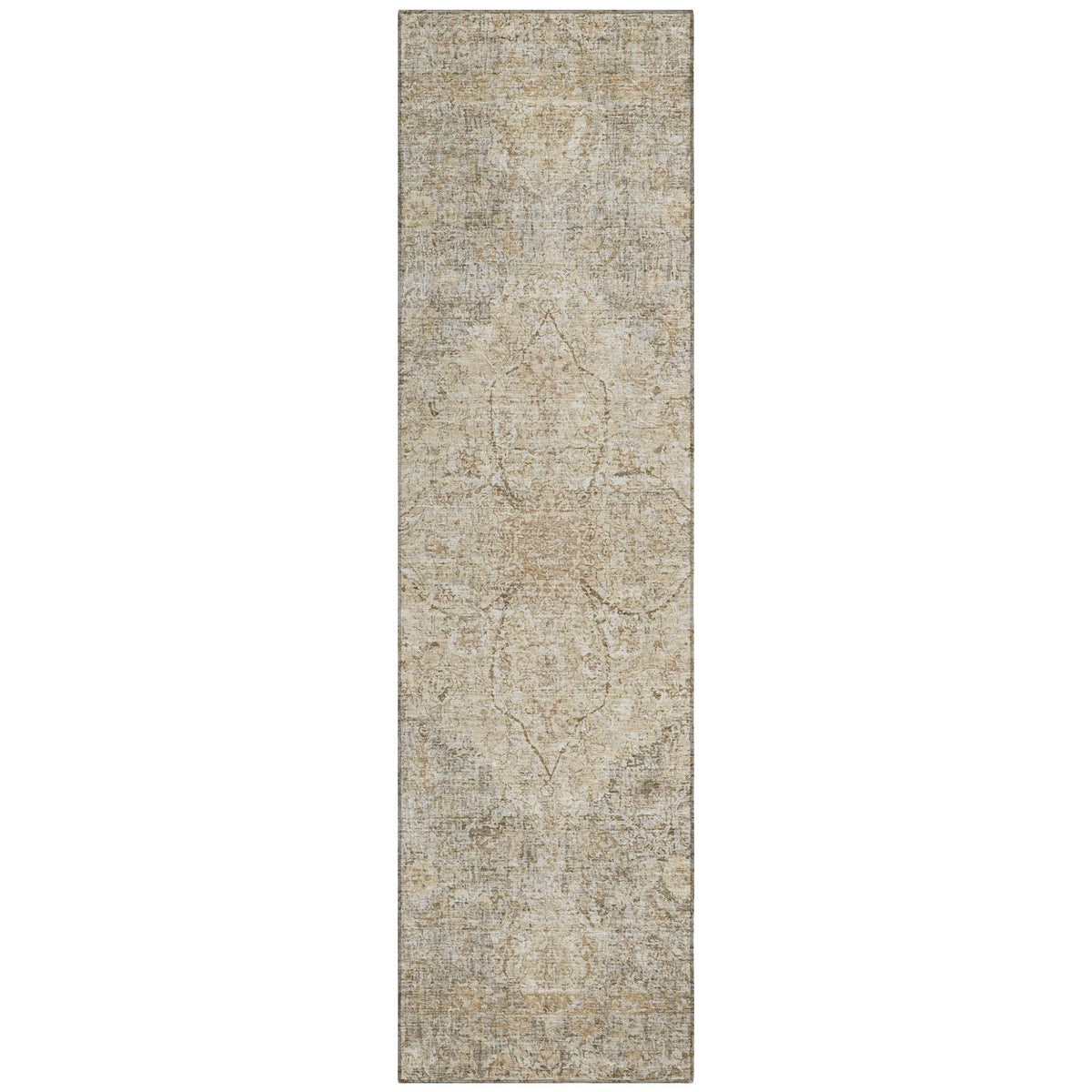 Addison Chantille ACN2136 Global Machine Made Traditional Beige Rug