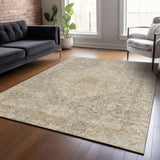 Addison Chantille ACN2136 Global Machine Made Traditional Beige Rug