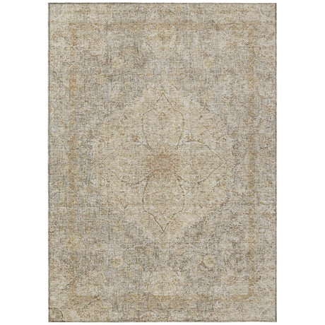 Addison Chantille ACN2136 Global Machine Made Traditional Beige Rug