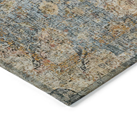 Addison Chantille ACN2136 Global Machine Made Traditional Blue Rug
