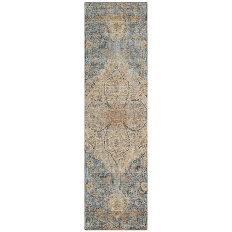 Addison Chantille ACN2136 Global Machine Made Traditional Blue Rug