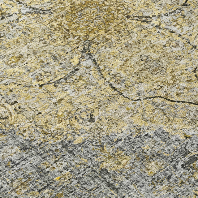 Addison Chantille ACN2136 Global Machine Made Traditional Pewter Rug