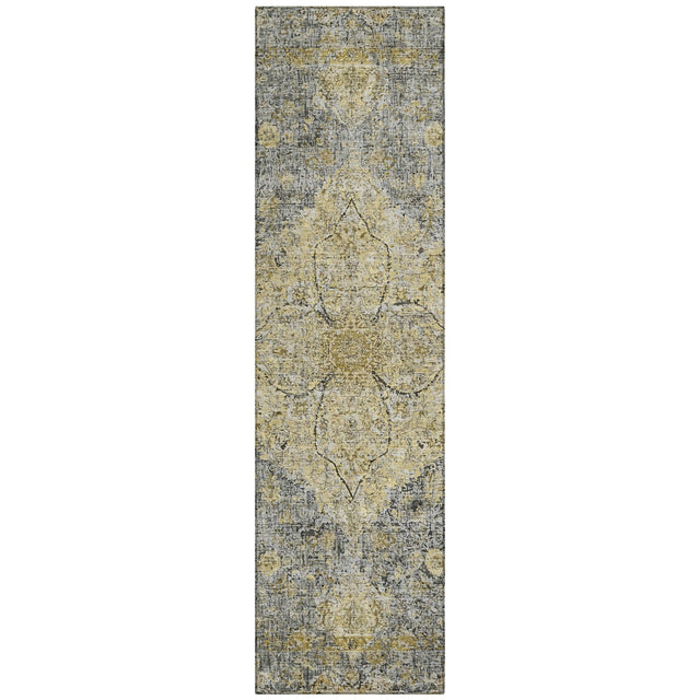Addison Chantille ACN2136 Global Machine Made Traditional Pewter Rug