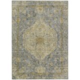 Addison Chantille ACN2136 Global Machine Made Traditional Pewter Rug