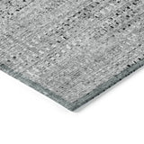 Addison Chantille ACN2137 Stripes Machine Made Transitional Gray Rug