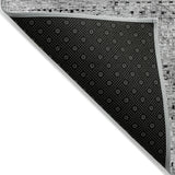 Addison Chantille ACN2137 Stripes Machine Made Transitional Gray Rug