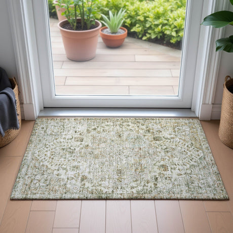 Addison Chantille ACN2138 Global Machine Made Traditional Ivory Rug