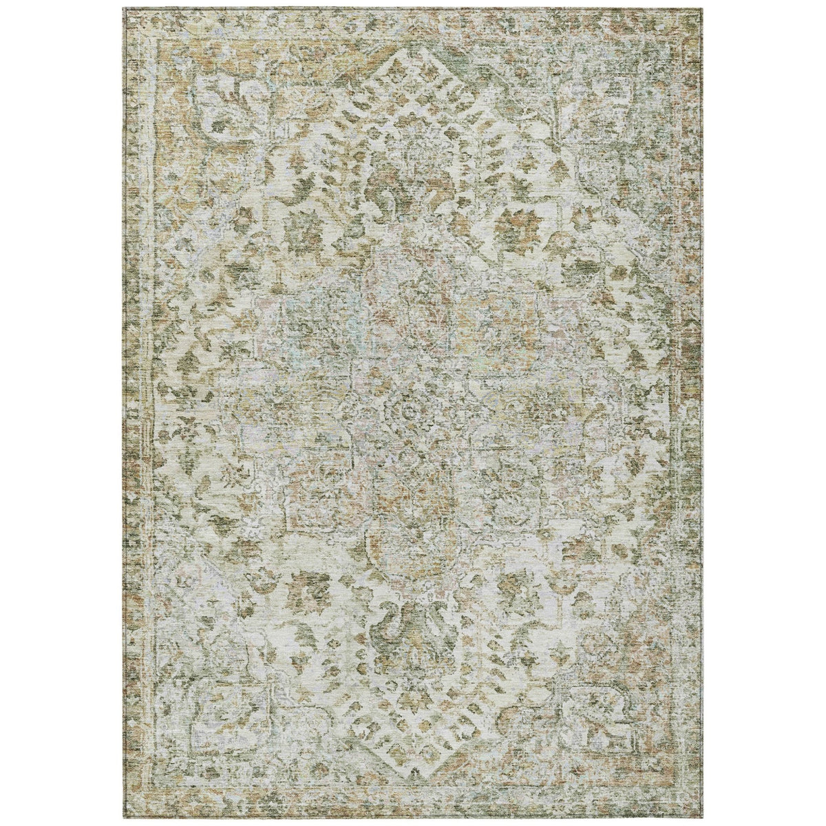 Addison Chantille ACN2138 Global Machine Made Traditional Ivory Rug