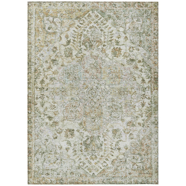 Addison Chantille ACN2138 Global Machine Made Traditional Ivory Rug