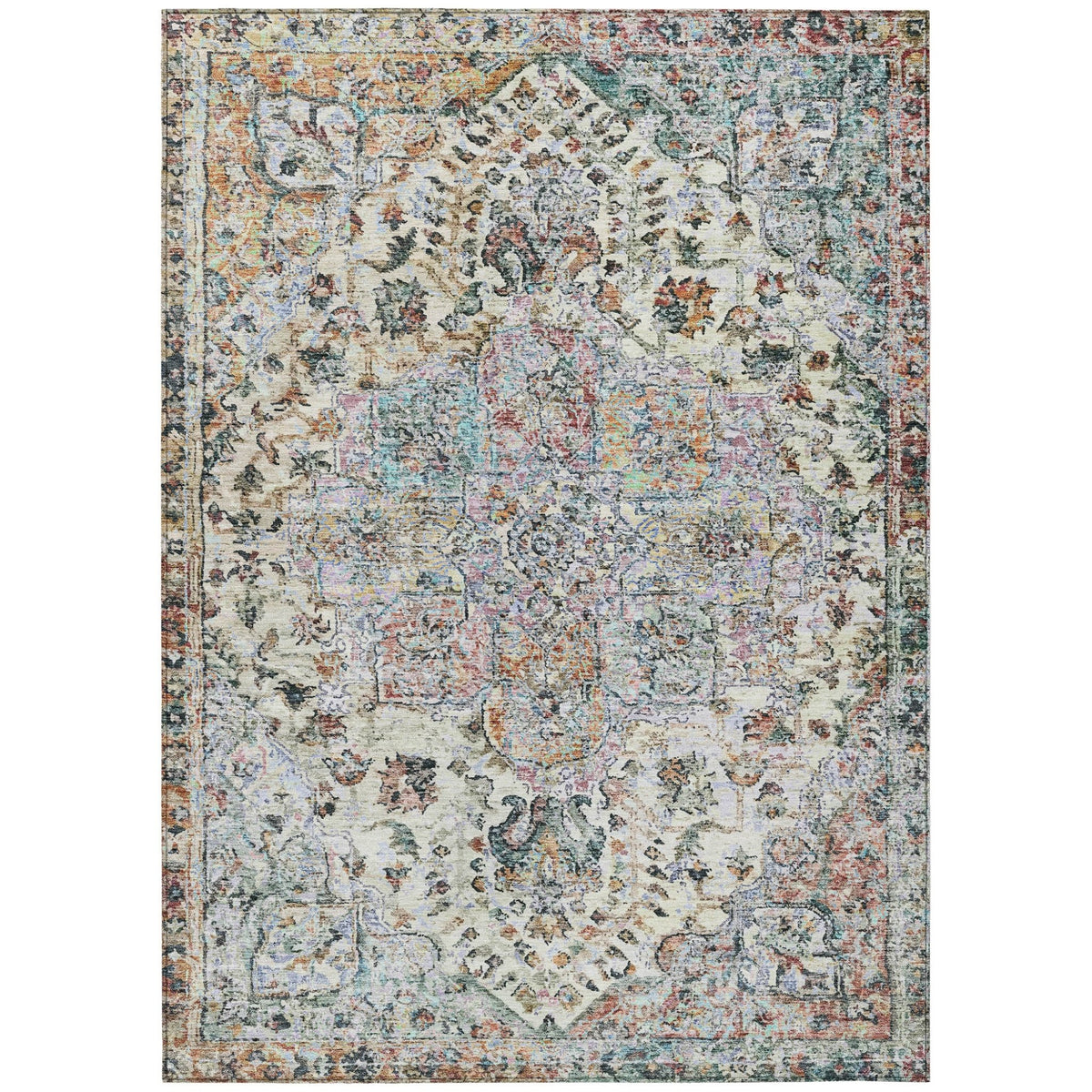 Addison Chantille ACN2138 Global Machine Made Traditional Sage Rug