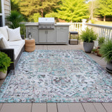 Addison Chantille ACN2138 Global Machine Made Traditional Sky Rug