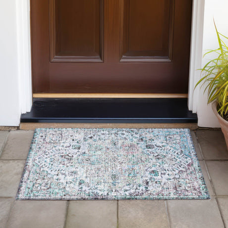 Addison Chantille ACN2138 Global Machine Made Traditional Sky Rug