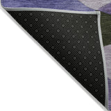 Addison Chantille ACN2141 Abstract Machine Made Transitional Purple Rug