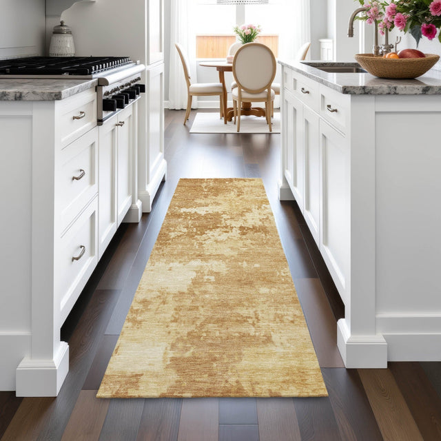 Addison Chantille ACN2142 Abstract Machine Made Transitional Copper Rug