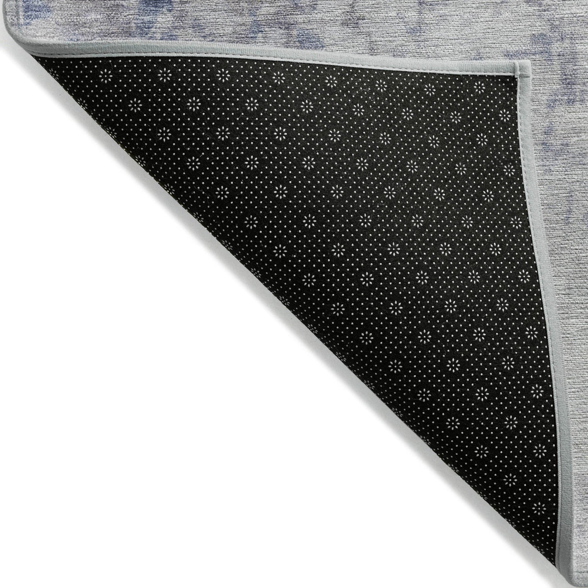 Addison Chantille ACN2142 Abstract Machine Made Transitional Denim Rug