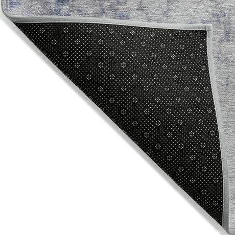 Addison Chantille ACN2142 Abstract Machine Made Transitional Denim Rug