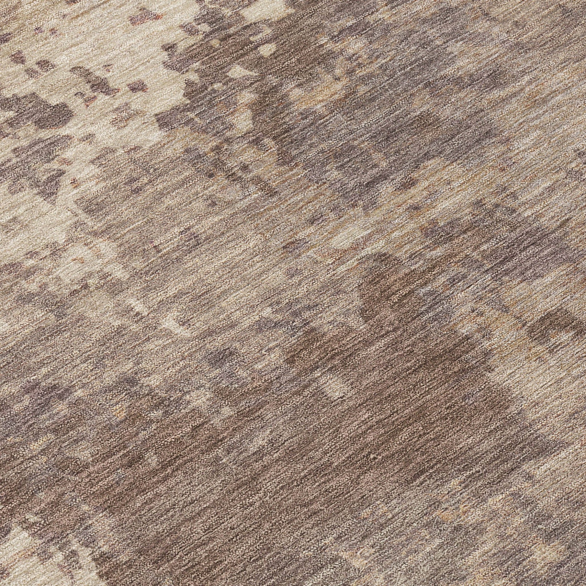 Addison Chantille ACN2143 Abstract Machine Made Transitional Brown Rug
