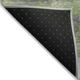 Addison Chantille ACN2144 Abstract Machine Made Transitional Olive Rug