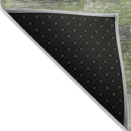 Addison Chantille ACN2144 Abstract Machine Made Transitional Olive Rug