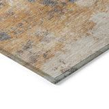 Addison Chantille ACN2144 Abstract Machine Made Transitional Paprika Rug