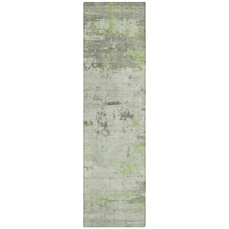 Addison Chantille ACN2145 Abstract Machine Made Transitional Aloe Rug
