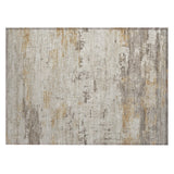 Addison Chantille ACN2145 Abstract Machine Made Transitional Putty Rug