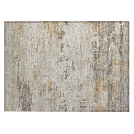 Addison Chantille ACN2145 Abstract Machine Made Transitional Putty Rug