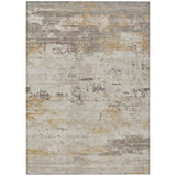 Addison Chantille ACN2145 Abstract Machine Made Transitional Putty Rug